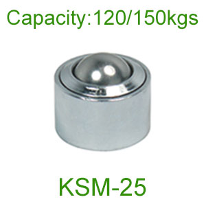 KSM-25 钢车制高负载钻孔安装万向球