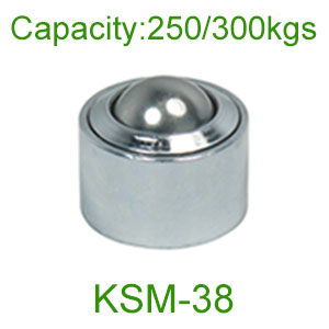 KSM-38  钢车制高负载钻孔安装万向球